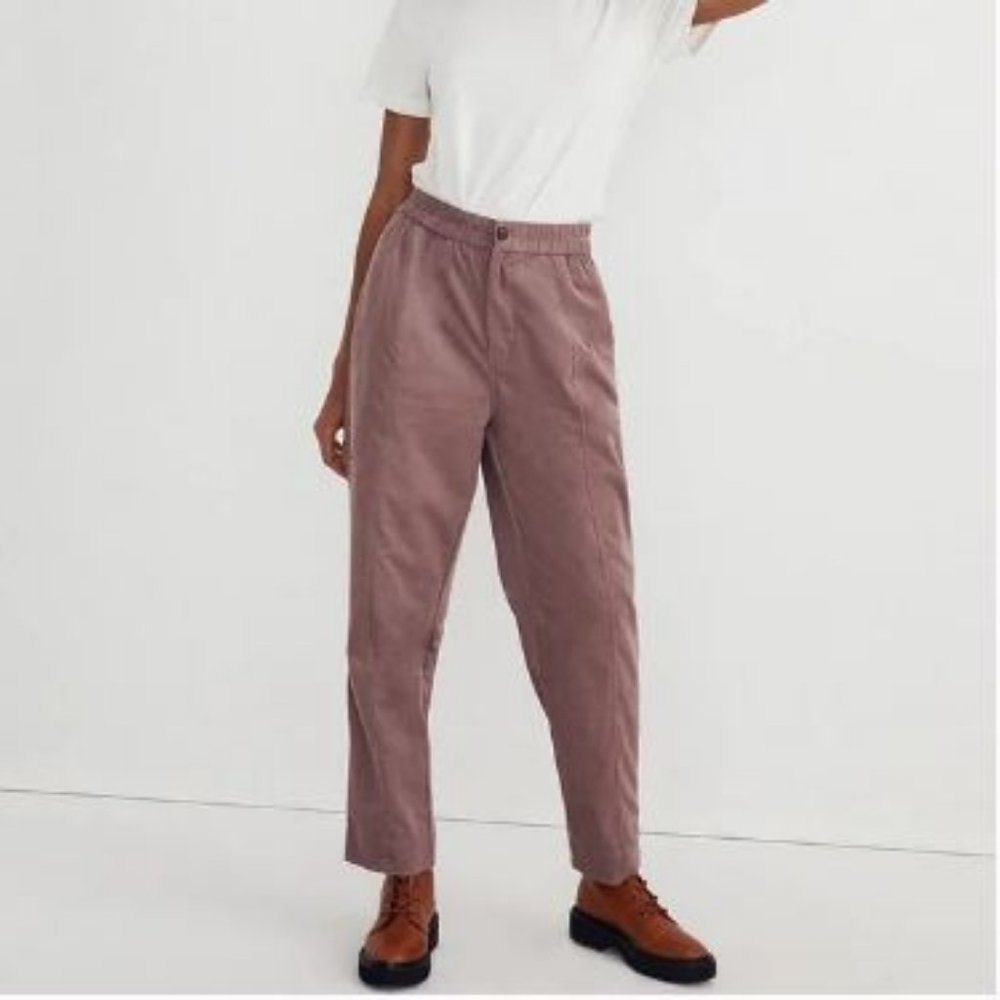 NWT Corduroy Pull-On Tapered Pants - Fig